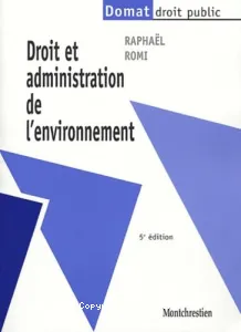 Droit et administration de l'environnement