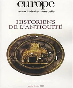 Historiens de l'antiquité