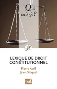 Lexique de droit constitutionnel