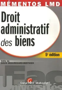 Droit administratif des biens