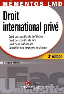 Droit international privé