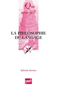 Philosophie du langage (La)