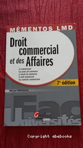 Droit commercial et des Affaires