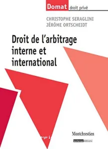 Droit de l'arbitrage internet et international