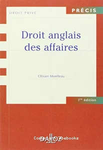 Droit anglais des affaires