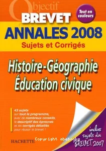 Brevet annales 2008