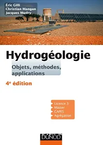 Hydrogéologie : objets, méthodes, applications