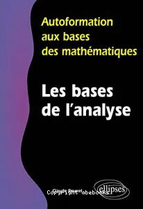 Les bases de l'analyse