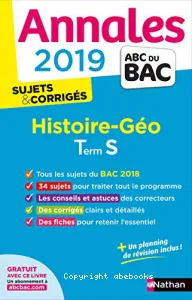 Annales Bac 2019 Histoire-Géo Term S