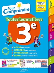 Pour comprendre toutes les matières 3è