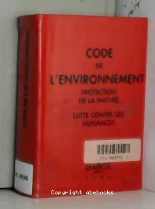 Code de l'environnement