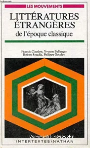 Littératures étrangères de l'époque classique