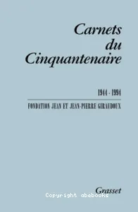 Carnets du cinquantenaire