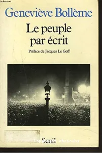 Peuple par écrit (Le)