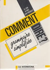 Grammaire simplifiée