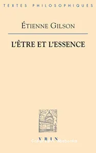 Etre et l'essence (L')