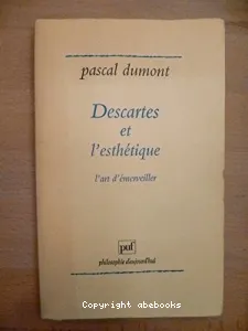 Descartes et l'esthétique