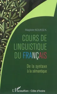 Cours de linguistique du français