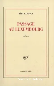 Passage au Luxembourg