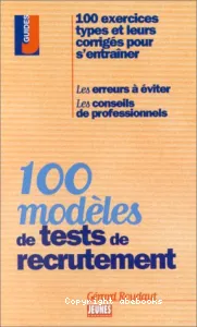 100 modèles de tests de recrutement