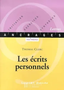 écrits personnels (Les)