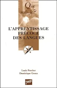 apprentissage précoce des langues (L')