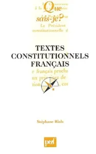 Textes constitutionnels français