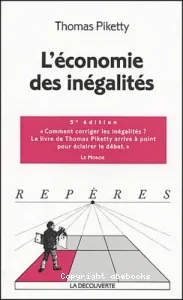 économie des inégalités (L')