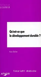 Qu'est-ce que le développement durable ?