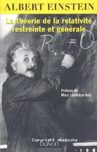 théorie de la relativité restreinte et générale (La) ; suivi de La relativité et le problème de l'espace