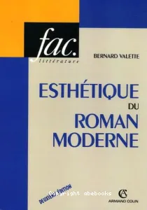 Esthétique du roman moderne