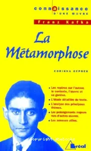 métamorphose, Franz Kafka (La)