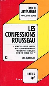 Confessions Rousseau (Les)