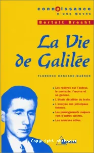 vie de Galilée, Bertolt Brecht (La)
