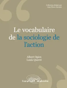 Vocabulaire de la sociologie de l'action (Le)