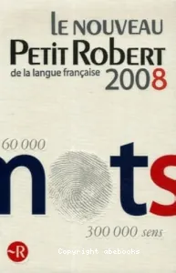 nouveau petit Robert (Le)