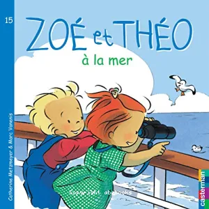 Zoé et Théo à la mer