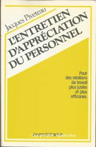 entretien d'appréciation du personnel (L')