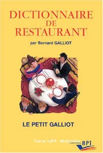 Dictionnaire de restaurant
