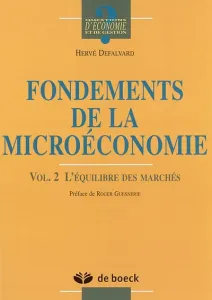 Fondements de la microéconomie
