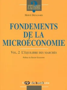 Fondements de la microéconomie