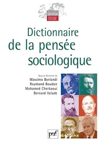 Dictionnaire de la pensée sociologique