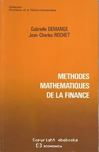 Méthodes mathématiques de la finance