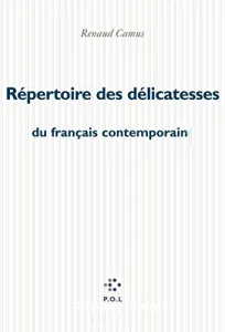 Répertoire des délicatesses du français contemporain