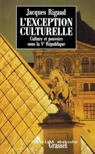 exception culturelle (L')