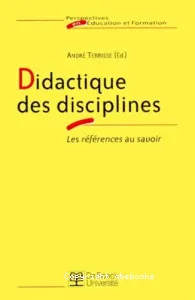 Didactiques des disciplines