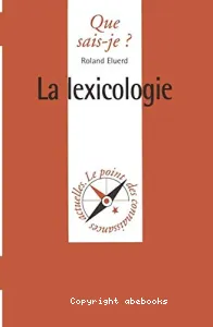 La lexicologie