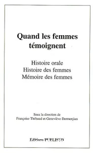 Quand les femmes témoignent