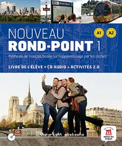 Nouveau Rond-Point 1 ; livre de l'élève + CD audio + activités 2.0