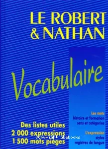 Le Robert et Nathan, vocabulaire